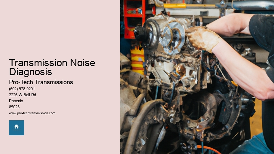 Transmission Noise Diagnosis